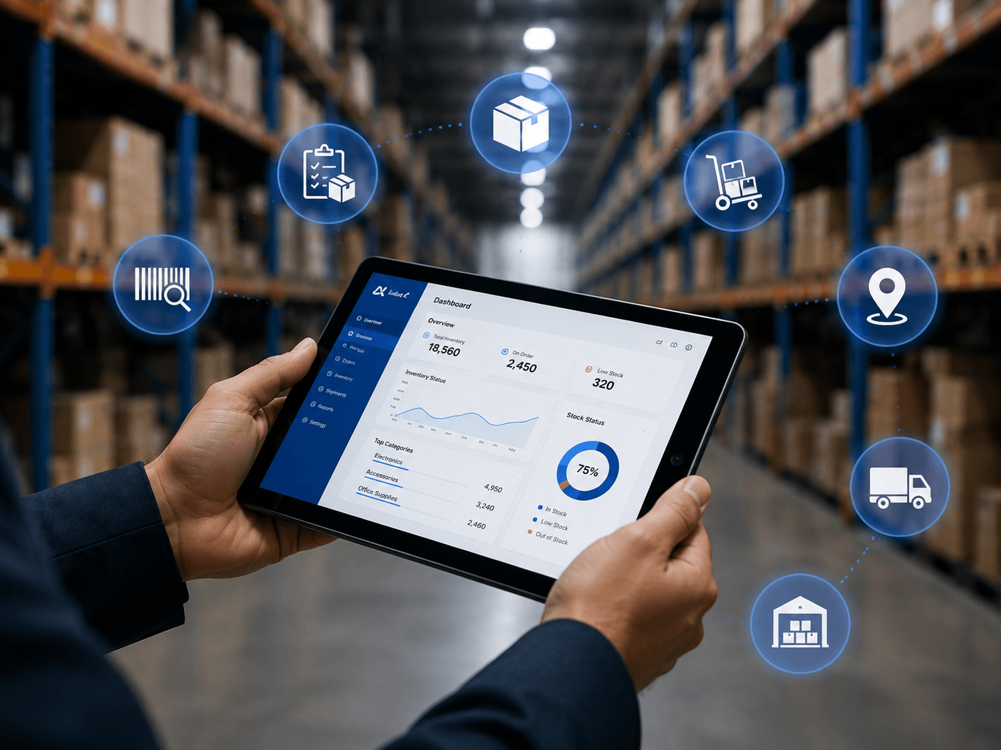 About Alpha Built — warehouse inventory management
